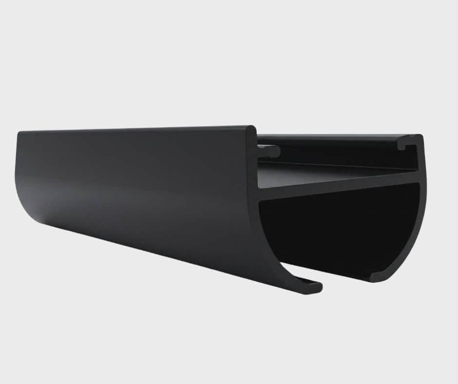 SYSTEM 250 szyna - czarny