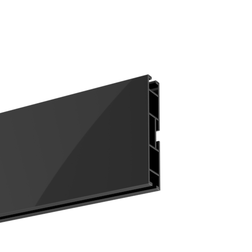 TOP LINE profil 80mm czarny błysk 240cm