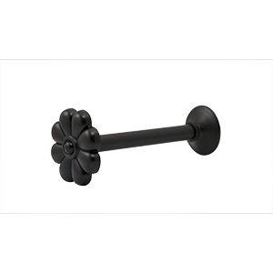 Uchwyt czarny gałka KWIAT 