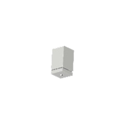 SYSTEM IMPRESS LINE square wspornik sufitowy biały