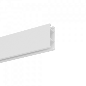 SQUARE profil 200 cm - biały błysk