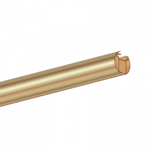 SYSTEM IMPRESS LINE round 35 mm szyna złota