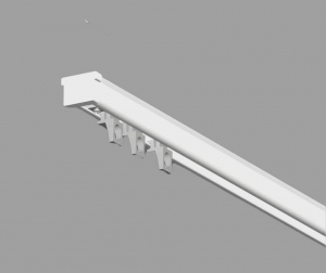 Zestaw szyny MS1 dwa gięcia punktowe do 150 cm