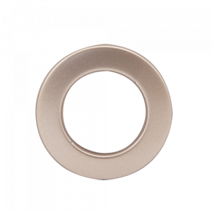 Przelotka ŚREDNIA platyna (10 szt.)śr.wew.28 mm 