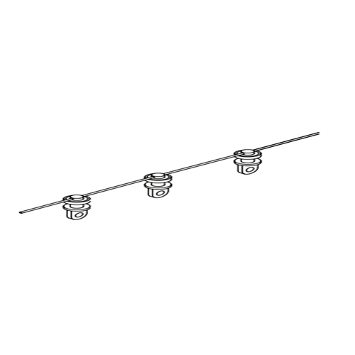 Suwak WAVE wysoki biały ( 6 cm ) 60m = 1000szt