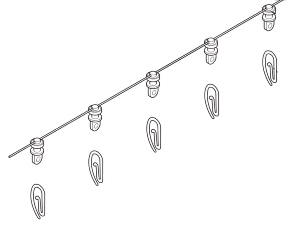 WAVE zestaw wysoki /6/ biały 140cm