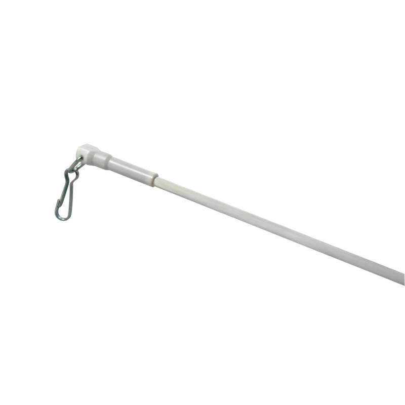 Patyki do firan białe 75 cm