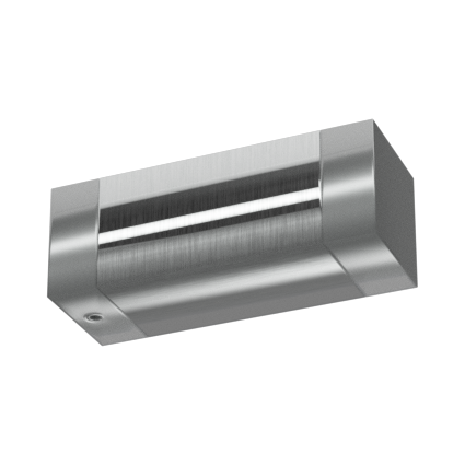 Gral końcówka chrom/mat-chrom /16/ KWADRO blister