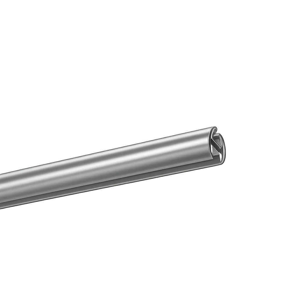 Gral profil 16/300 cm chrom/mat