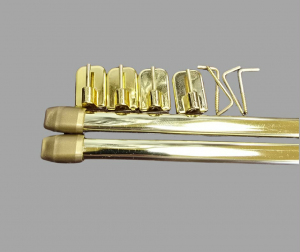 Karnisz zazdrostka 100 cm - mosiądz