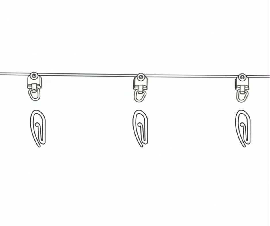 WAVE zestaw z mini rolką /8/ czarny 180cm