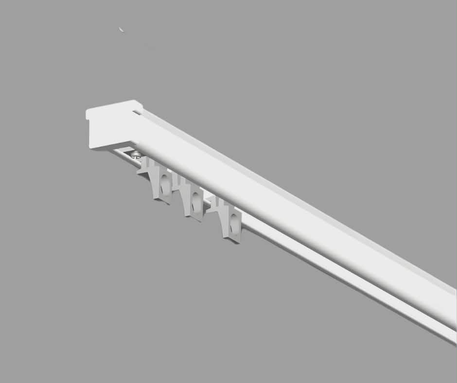 Zestaw szyny MS1 dwa gięcia punktowe do 400 cm