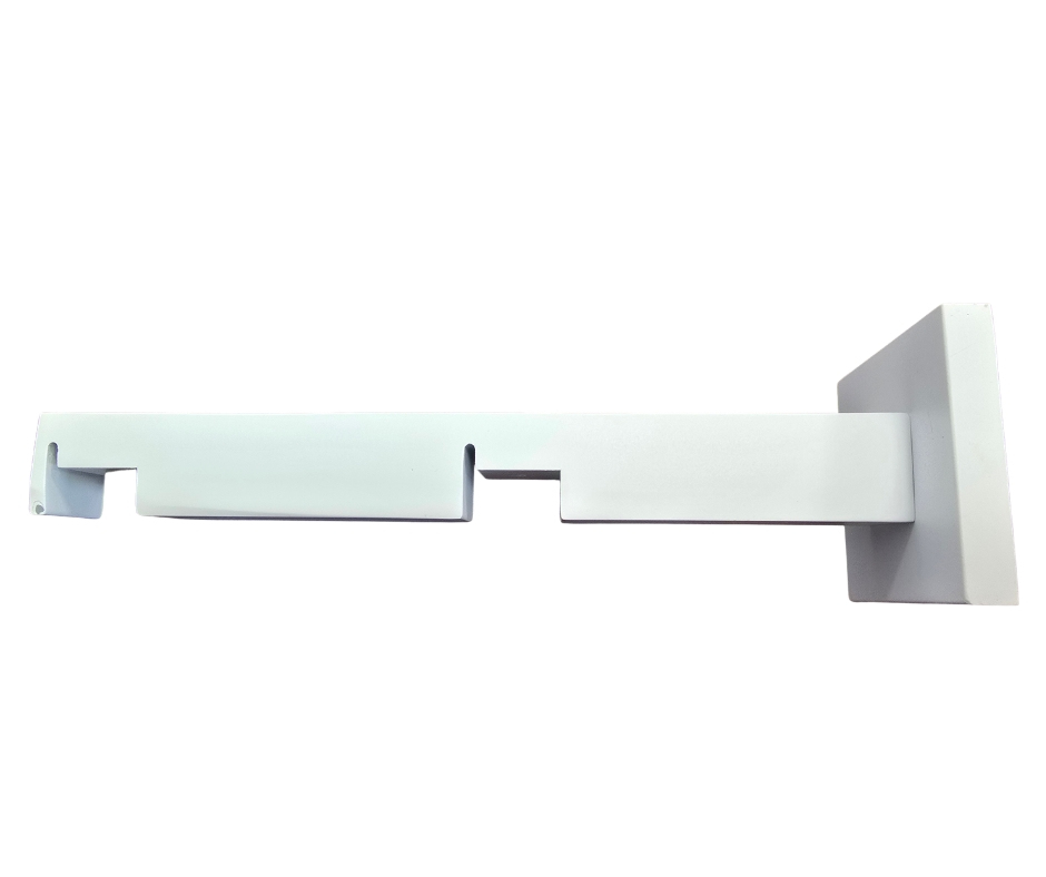 IMPRESS LINE square 20&30 wspornik podwójny biały mat /odl.79 i 81mm/