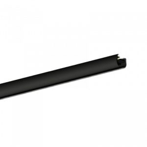 IMPRESS LINE round 25 mm szyna czarny mat