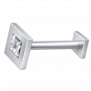 Uchwyt kwadro Crystal chrom/mat BLISTER