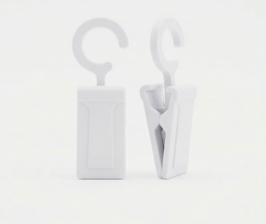 Agrafka z żabką biała (100 szt.)