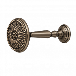 Uchwyt bronze gałka ROZETA MAX blister